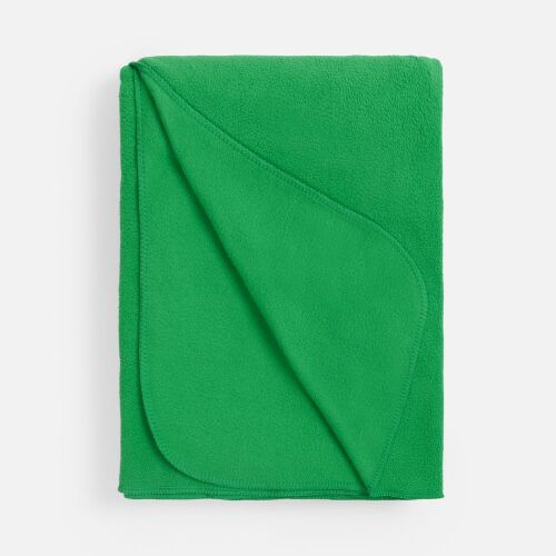 Флисовый плед Warm&Peace XL, зеленый 2