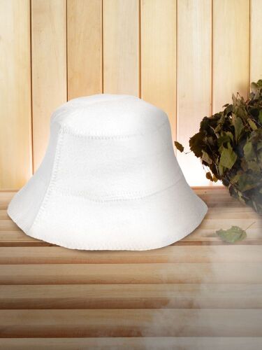 Банная шапка Panam, белая 4