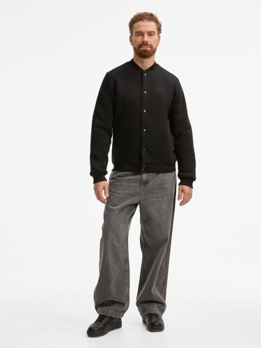 Бомбер унисекс AtmosWear, черный, размер M 7