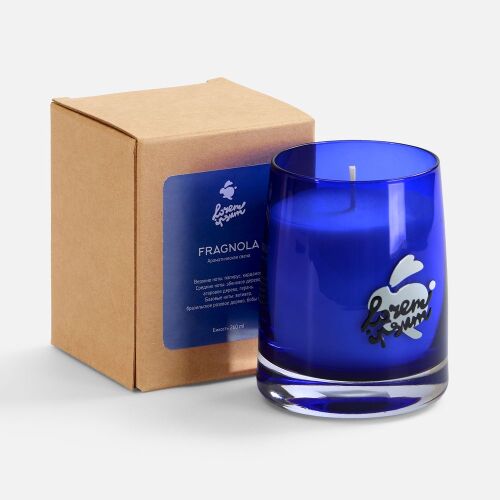 Ароматическая свеча Fragnola, пряная древесина и кардамон, темно 6