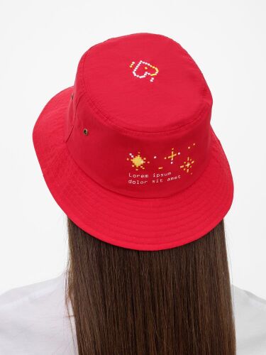 Панама Pana Vista, красная 4