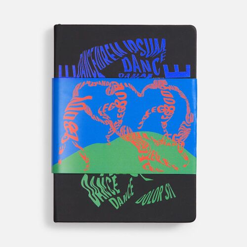 Ежедневник Cortado, недатированный, черный 6