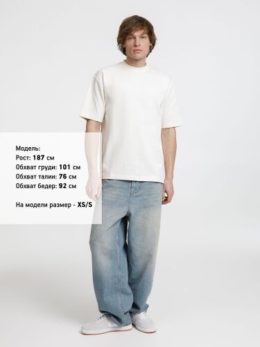 Футболка оверсайз унисекс Sideline, молочно-белая, размер XL/XXL 10