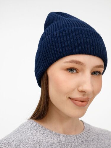 Шапка Nobilis Mono, темно-синяя 4