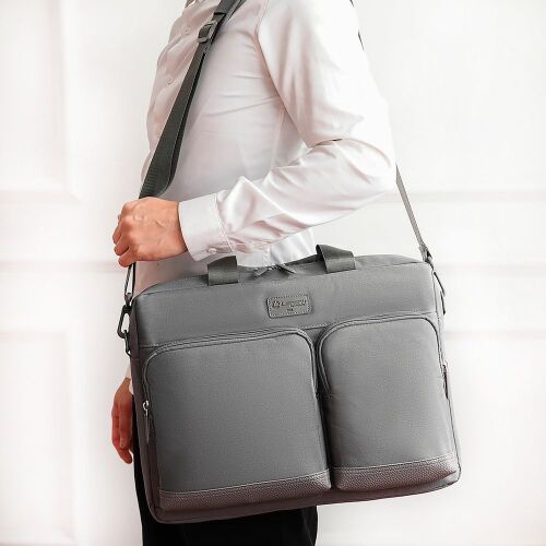 Cумка для ноутбука L255, темно-серая 7