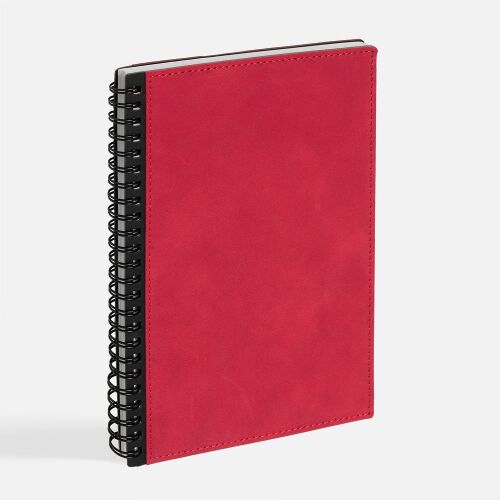 Ежедневник Notera Maxi, недатированный, красный 3