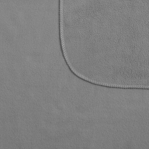 Флисовый плед Warm&Peace, серый 3