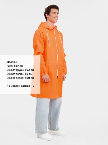 Дождевик Rainman Zip Pro оранжевый неон, размер L 4