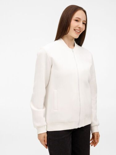 Бомбер унисекс Estado, молочно-белый, размер M 5