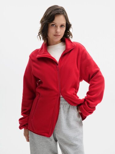 Куртка флисовая унисекс Ben Mac, красная, размер XXL 3