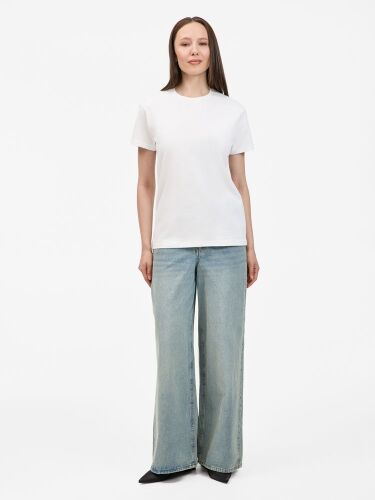 Футболка унисекс T-Bolka 200, белая, размер M 6