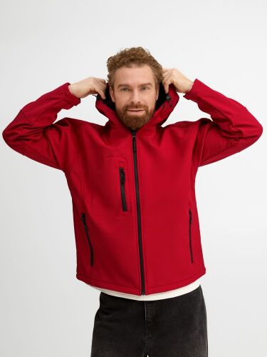 Куртка мужская с капюшоном Replay Men красная, размер S 4