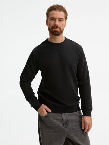 Толстовка унисекс Sully черная, размер S 5