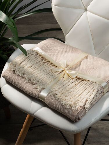 Плед «Сенеж», бежевый 6