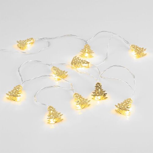 Светодиодная гирлянда Golden Lights, золотистая 1