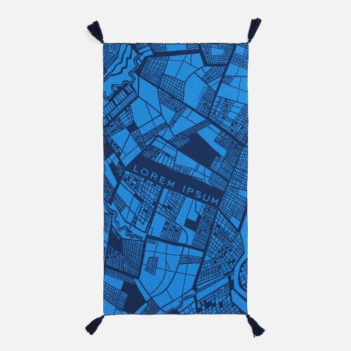 Плед на заказ Tricksy Net Light, XL, полушерсть 2
