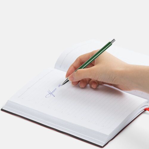 Ручка шариковая Slim Beam, зеленая 3 Ручка шариковая Slim Beam, зеленая 3
