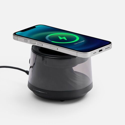 Bluetooth-колонка с подсветкой и беспроводной зарядкой Quantium, 2