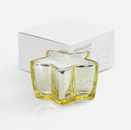 Свеча Wishlight, золотистая 3 Свеча Wishlight, золотистая 3