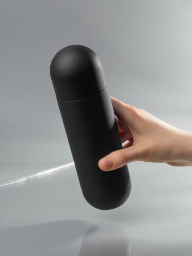 Термос Tubula Soft Touch, черный 4