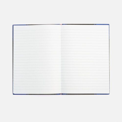 Блокнот Accenti, черный с синим 3
