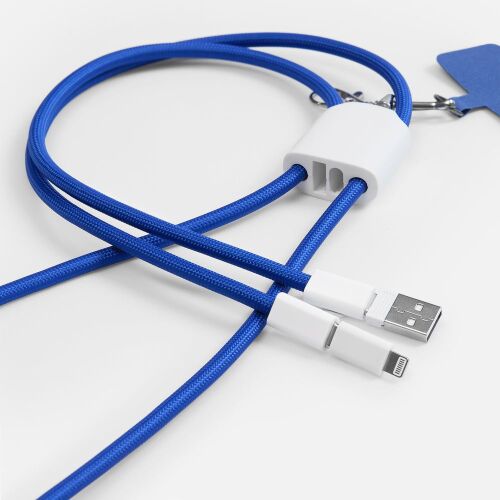 Кабель-ланьярд energyFlex Pro, синий 5