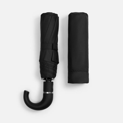 Зонт складной Hooklook, черный 3