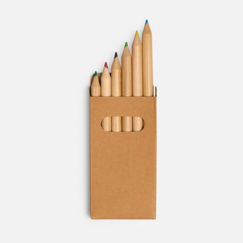 Набор цветных карандашей Pencilvania Mini, крафт 2
