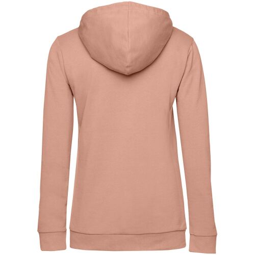 Толстовка с капюшоном женская Hoodie, бежевая (nude), размер XS 2