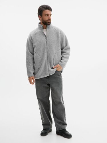 Куртка унисекс Oblako 2.0, светло-серая, размер M 6