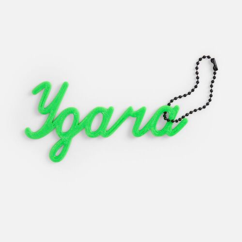 Подвеска Word, 3D-печать на заказ, удача 3