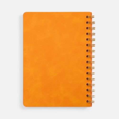 Ежедневник Spiral, недатированный, оранжевый 2