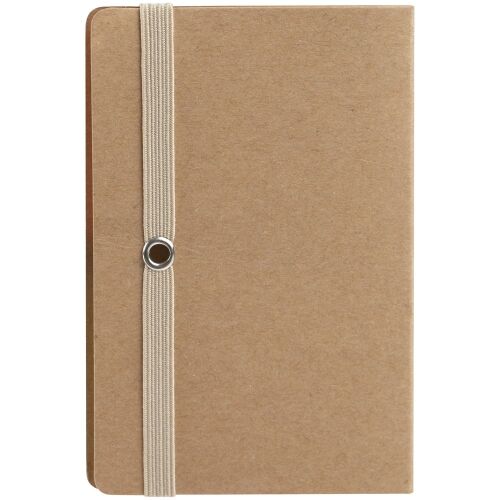 Футляр для визитки Eco Holder со стикерами, крафт 3