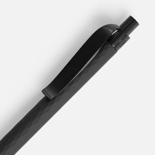 Ручка шариковая Prodir QS01 PRP-P Soft Touch, черная 4