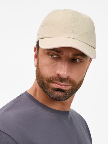 Бейсболка Berwi, бежевая 2