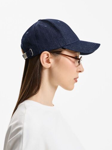 Бейсболка Denimate, темно-синяя 7