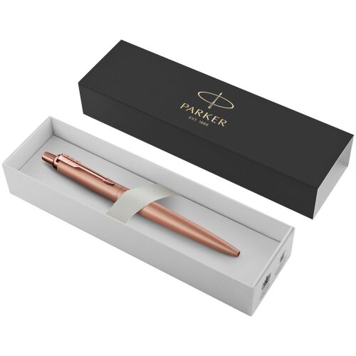 Ручка шариковая Parker Jotter XL Monochrome Pink Gold, розовое з 3