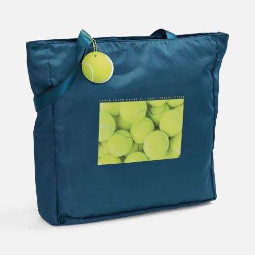 Спортивная сумка с карманом для ракеток Verkko, темно-синяя 6