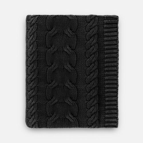 Плед Hygge, темно-серый 1