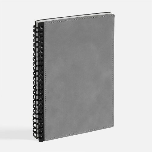 Ежедневник Notera, недатированный, серый 4