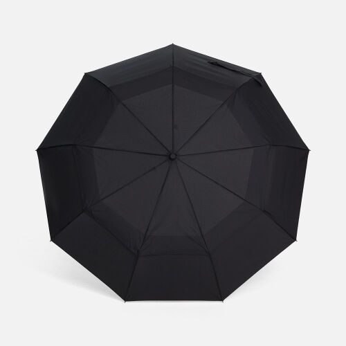 Складной зонт Dome Double с двойным куполом, черный 2