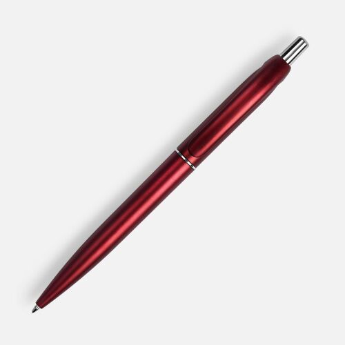 Ручка шариковая Bright Spark, красный металлик 2