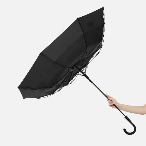 Зонт-трость Nimbrella, черный 5
