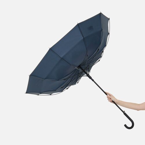 Зонт-трость Abrego, темно-синий 6