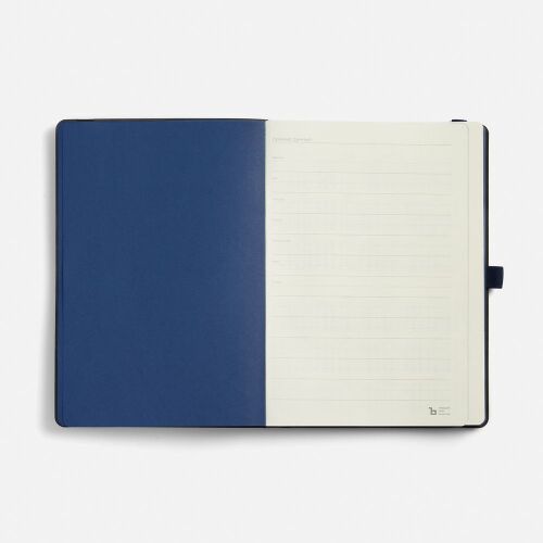 Ежедневник Peel Flex, недатированный, синий 6 Ежедневник Peel Flex, недатированный, синий 6
