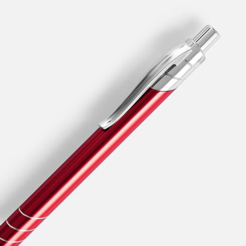 Ручка шариковая Undertone Metallic, красная 3