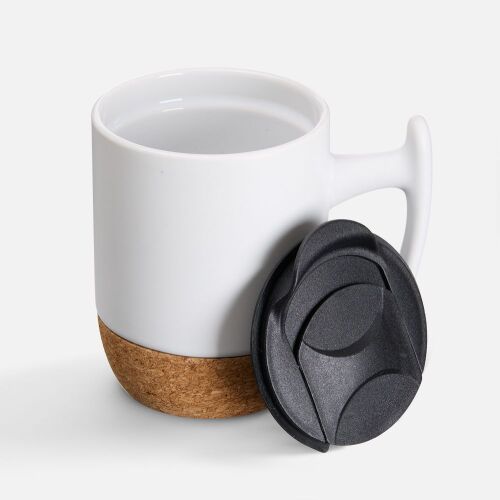 Кружка Corky Grip, белая 2