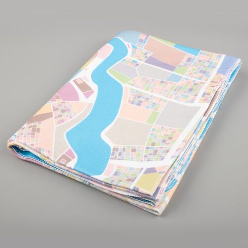 Флисовый плед Feltro Color Plus с печатью на заказ, S 2 Флисовый плед Feltro Color Plus с печатью на заказ, S 2