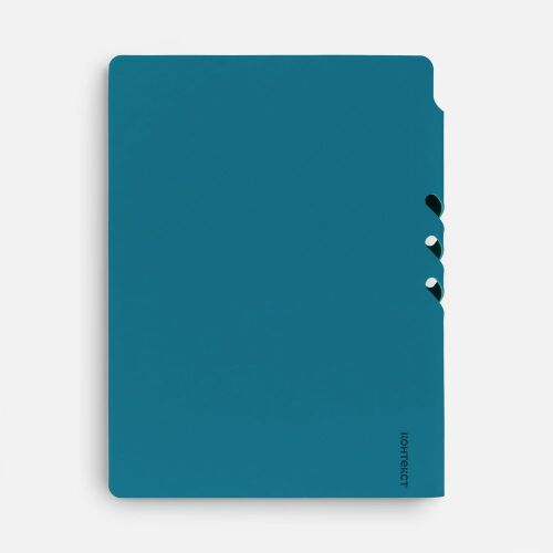 Ежедневник Flexpen Shall, недатированный, бирюзовый 2