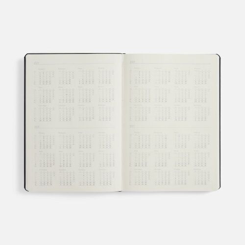 Ежедневник Urban Hard, недатированный, черный 6